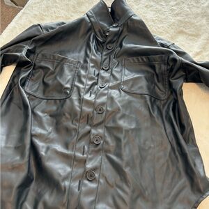 American Eagle leather jacket
